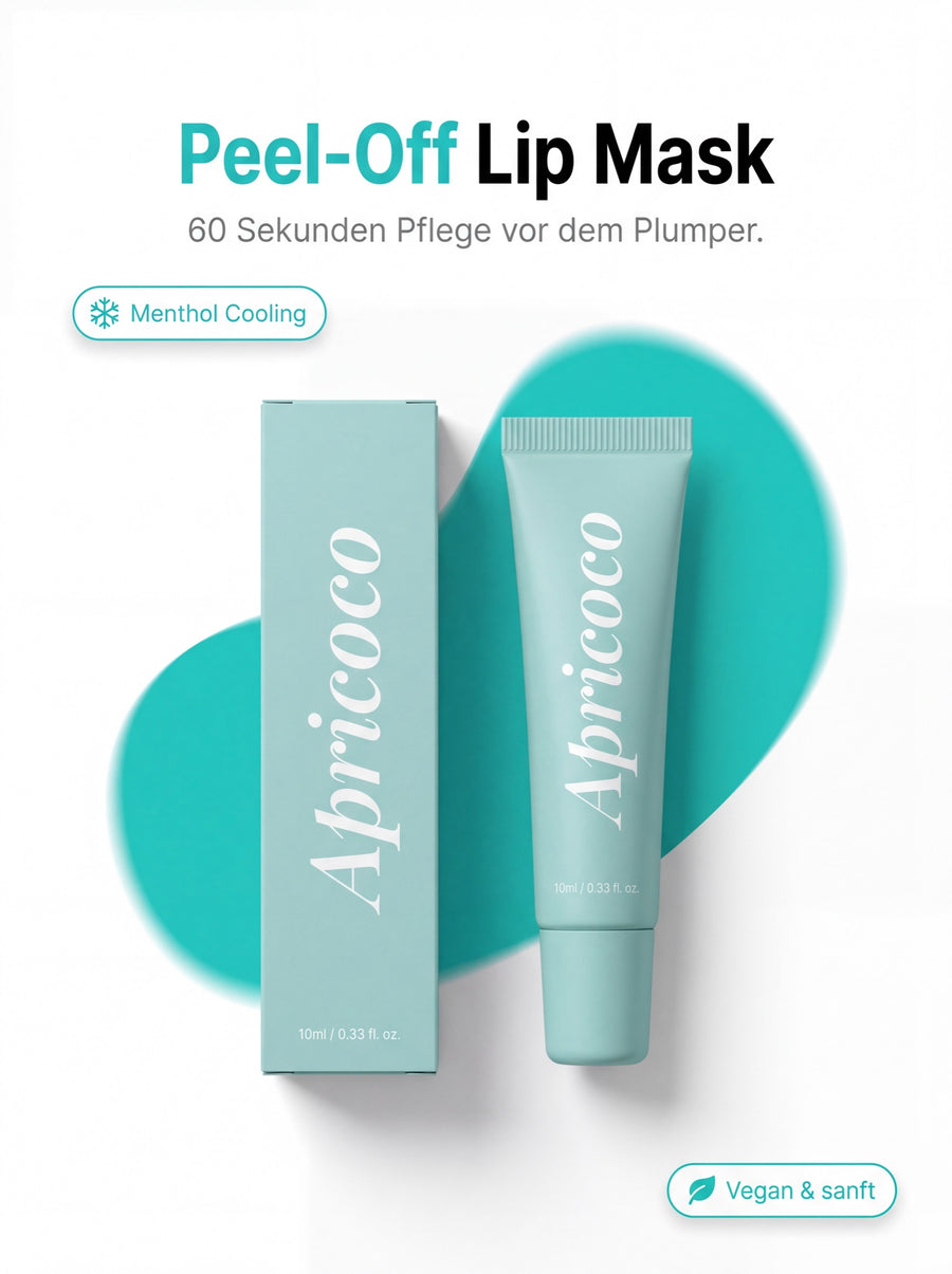 Apricoco Peel-Off Lip Mask - Sanftes Lippen-Peeling